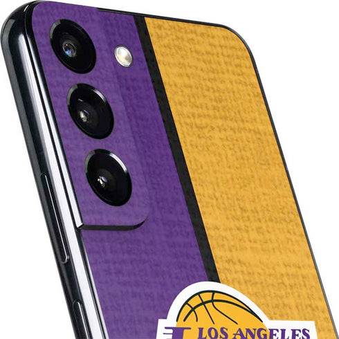 NBA Los Angeles Lakers Canvas Galaxy S22 Skin